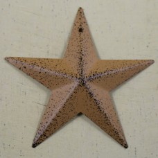 3-D Mustard Tin Star - 3.5"